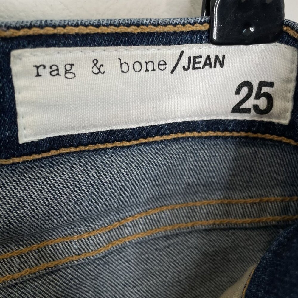 Rag & Bone Capri Distressed Jeans in Hampton, 25 - Picture 8 of 11